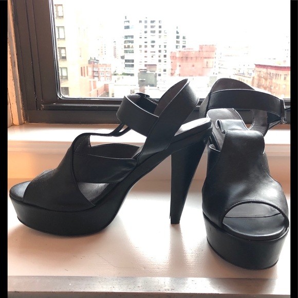 Castañer Chunky Black Heels - Picture 3 of 3